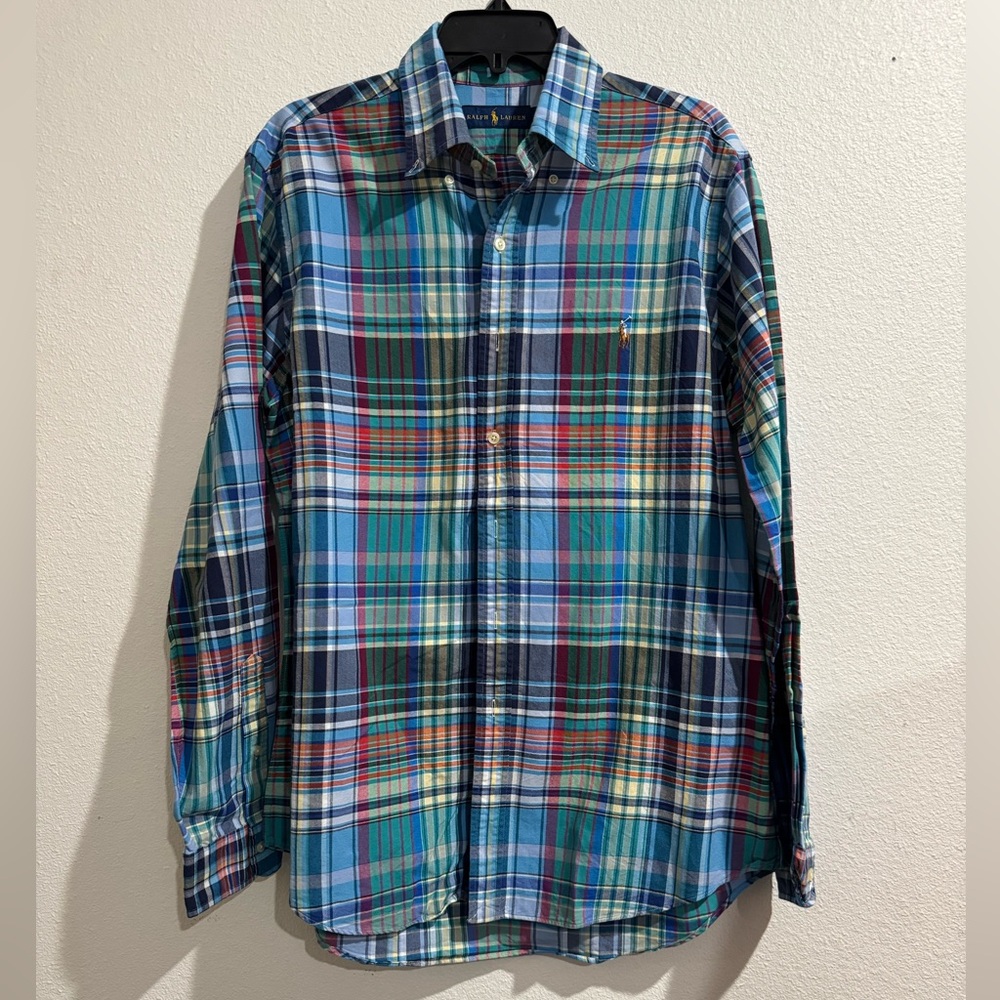 Plaid Polo Shirt